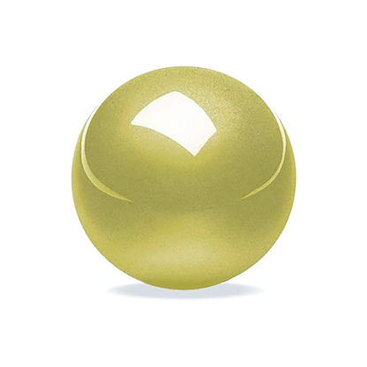 Picture of Perixx PERIPRO-303 1.34 Inches Trackball - Replacement Ball for M570, PERIMICE-517/520/717/720, and Other Compatible Trackball Mouse (Yellow) (18040)