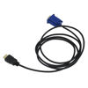 Picture of BLUE ELF HDMI to VGA Adapter Cable 6ft/1.8m Gold-Plated 1080P HDMI Male to VGA Male Active Video Converter Cord for Notebook PC DVD Player Laptop TV Projector Monitor Etc