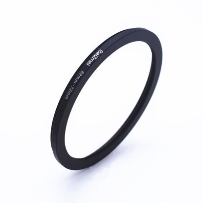 Picture of 82mm Lens to 72mm Filters Ring,Camera Filters Ring Compatiable All Brands Ø82mm Lens to Ø72mm UV ND CPL Camera Filter.82-72mm