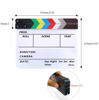 Picture of Lynkaye Movie Film Video Clapboard irector's Cut Action Scene Clapper Board,Movie Theme Party Decorations - Black/Colorful, 11.8x10.6 inches (Colorful)