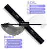 Picture of Cluster Lash Bond and Seal, Lash Cluster Glue for Individual Eyelash Extensions Strong Hold Individual Lash Glue Individual Eyelashes Glue Mascara for Personal Makeup Use at Home(5ml)