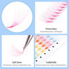 Picture of Premade Fans Colored Eyelash Extension Handmade Loose Volume Lashes Mutiple Options 10D Pre-made Fans 0.07mm Thickness C/D Curl 12-18mm Volume Eyelash Extensions (10D-0.07D,18mm)