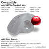 Picture of SANWA Small Trackball 34mm/1.34in, Replacement Ball for Logitech M 570, MX Ergo, ELECOM, Kensington, Perixx, and Other Compatible Trackball Mice, Glossy Red