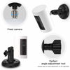 Picture of 360 Degree Adjustable Mount for Stick Up Cam/Indoor Cam/Battery Cam,TIUIHU Stable Outdoor Ceiling Bracket Mounting Kit for Plug-in HD Security Camera (2-Pack,Black)