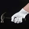 Picture of 12 Pairs White Cotton Gloves for Serving Inspection Costume - Cloth Gloves for Dry Hands Eczema SPA Moisturizing