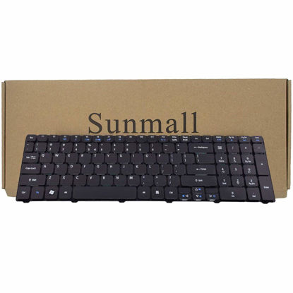 Picture of SUNMALL Laptop Keyboard Replacement Compatible with Acer Aspire for Aspire 5250 5251 5253 5336 5551 5552 5560 5733 5733z 5736Z 5738Z 5740 5741 5742 5750 5750G 5810 7741 7551 Series US Layout