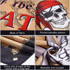 Picture of Beware of Pirates Door Banner Pirate Party Decoration Pirate Backdrop Halloween Birthday Party Photo Booth Props Pirate Theme Party Supplies