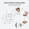 Picture of VOXON Window Alarm Door Alarms for Kids Safety Wireless Door Alarm for Home Security Personal Security Window Alarms Sensor Burglar Door Alarm for Pool, Cars, Sheds, Caravans DIY Kit Pack of 2