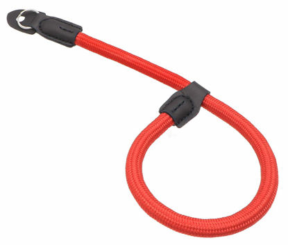 Picture of HITHUT Quick Release Camera Hand Strap Wrist Strap for SLR DSLR Digital Mirrorless Cameras Adjustable Climbing Rope Red