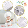 Picture of SPOKKI Baby Photography Prop, Chef Hat Apron Photo Props Costume Come with 2PCS Photography Hair Clips for Infant Twins | 6-24 Months (Boy)