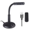 Picture of USB Computer Microphone,Plug and Play Desktop PC Laptop Microphone with Mute Button and LED Indicator for Streaming,Podcasting,Recording,Gaming,Skype,YouTube Mic for Mac or Window Black.