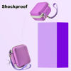 Picture of Camera Case for Seckton/for Desuccus/for OZMI/for GKTZ/for LC-dolida/for Gofunl/for Langwolf/for HANGRUI Kids Digital Camera, Kid Camcorder Storage Box Cable Accessory-Bag Only, Light Purple