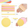 Picture of 120 Pcs Facial Sponge Compressed, Luxiv Face Cleansing Sponge Estheticians Compressed Makeup Facial Sponge Round Wash Face Sponges for Women Compress Exfoliating Removal Sponge (Pink) (Yellow) (Pink+yellow)