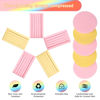 Picture of 120 Pcs Facial Sponge Compressed, Luxiv Face Cleansing Sponge Estheticians Compressed Makeup Facial Sponge Round Wash Face Sponges for Women Compress Exfoliating Removal Sponge (Pink) (Yellow) (Pink+yellow)