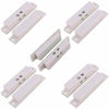 Picture of UHPPOTE Normal Closed Wired Screw-Terminal Surface-Mount Magnetic Contact for Window Door Security (Pack of 5)