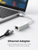 Picture of UGREEN Ethernet Adapter USB to 10 100 Mbps Network Adapter RJ45 Wired LAN Adapter for Laptop PC Compatible with Nintendo Switch Wii Wii U MacBook Chromebook Surface Windows macOS Linux (White)