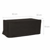 Picture of kwmobile Dust Cover Compatible with Canon Pixma TS5150 / 5151 / MG 2555 - Printer Case - Fabric Protector Cover - Dark Grey