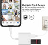 Picture of [Apple MFi Certified] Lightning to USB OTG Adapter for iPhone, USB Camera Adapter with Fast Charging Port Compatible with iPhone/iPad/Card Reader/USB Flash Drive/Keyboard/Mouse, Portable USB Adapter