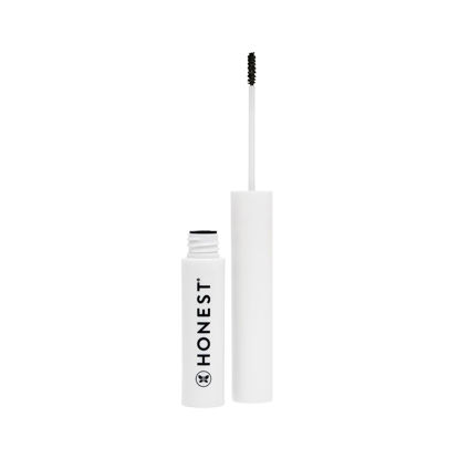 Picture of Honest Beauty Honestly Healthy Brow Gel, Soft Black, with Castor Oil, Plant Derived Proteins, Silicone Free, Vegan, 0.05 fluid_ounces