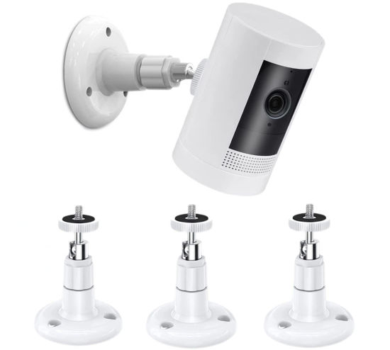 Ring Stick Up Indoor/Outdoor Wired 1080p Security Camera White