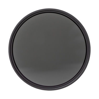 Picture of Heliopan 60mm Neutral Density 8x (0.9) Filter (706037) with specialty Schott glass in floating brass ring