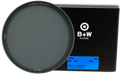 Picture of B+W 82mm Basic Circular Polarizer MRC Glass Filter