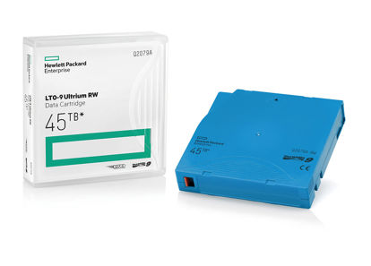 Picture of HPE LTO-9 Ultrium 45TB RW Data Cartridge