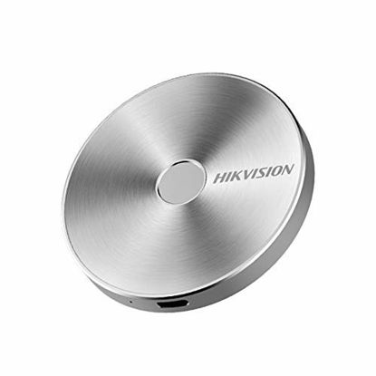 Picture of Hikvision Solid State Drive External SSD 1TB Fingerprint Encrypted Technology with USB 3.1Gen2 Type C Interface for Windows7/8/10/MAC OS/Linux HS-ESSD-T100F (1TB)