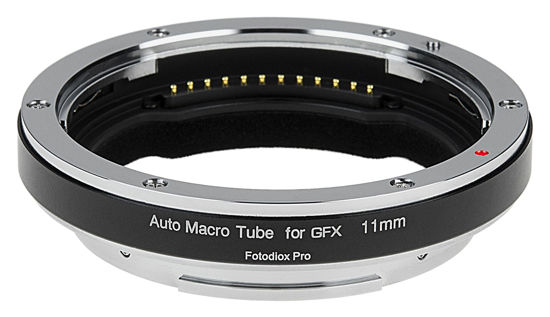 Picture of Fotodiox Pro Automatic Macro Extension Tube, 11mm Section - for Fujifilm Fuji G-Mount GFX Mirrorless Cameras for Extreme Close-up Photography