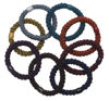 Picture of L. Erickson Grab & Go Ponytail Holders, Fall, Set of Eight - Exceptionally Secure with Gentle Hold