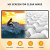 Picture of Portable Projector Screen, 100 inch, 16:9, Outdoor Projector Screen, Anti-Crease, Foldable and Washable, Front and Rear Projection Screen, Idea for Home Cinema, Business, Backyard Party, Game.