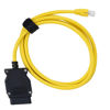 Picture of OBD to Ethernet ，ENET Rj45 Cable ethernet Connector Tools to OBD2 Cable Coding F-Series, 6.6ft/2M Cable