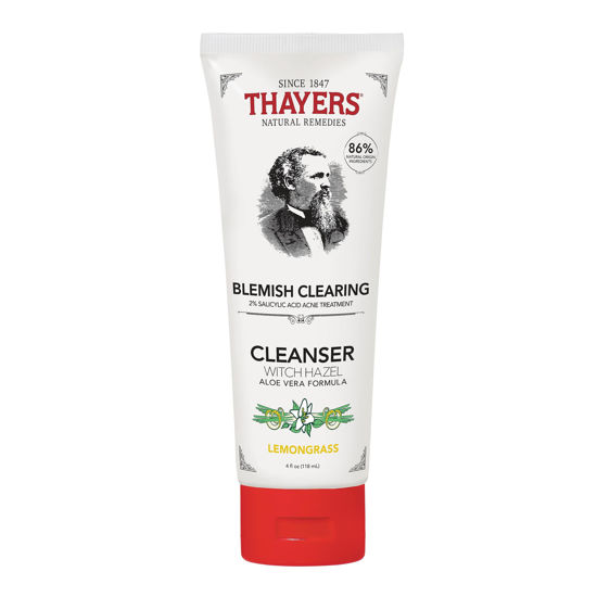 Picture of THAYERS Witch Hazel Blemish, White, Cleanser, Lemon, 4 Fl Oz