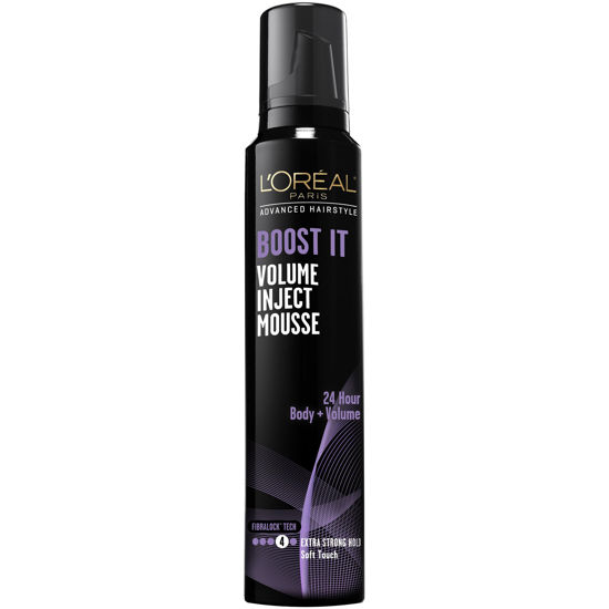 Picture of L'Oréal Paris Advanced Hairstyle BOOST IT Volume Inject Mousse, 8.3 oz.