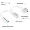 Picture of Lightning Adapter[2-Pack], Aueyeah Lightning Connector to 3.5mm Headphone Earphone Extender Jack Adapter Convenient and Suitable for iPhone 6/6s/7/7 Plus/8/8/Plus- White