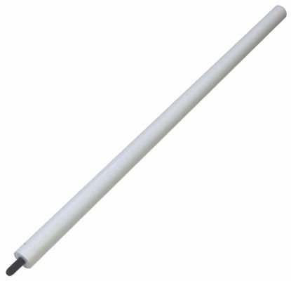 Picture of ALZO Extension Rod 16 Inch Long with 1/4 x 20 Thread Hole and 1/4 x 20 Screw End - White