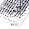 Picture of Volume Lash Extensions 10D D Curl 15-20mm Mixed Tray Premade Fans Eyelash Extensions 0.07 Volume Premade Fans Short Stem Lash Extensions Volume (10D-0.07-D, 15-20mm)