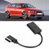 Picture of Audio Cable,Bluetooth5.0 AUX Music Interface Adapter Audio Cable Fits for Audi AMI MMI MDI