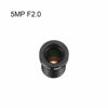 Picture of uxcell 16mm 5MP F2.0 FPV CCTV Camera Lens Wide Angle for CCD Camera