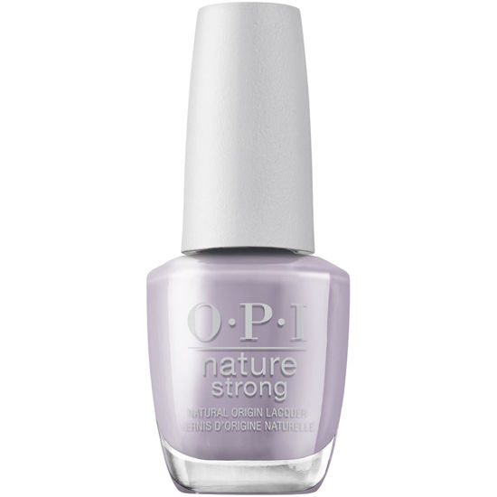 Picture of OPI Nature Strong Vegan Nail Polish, Right as Rain, Gray Nail Polish, Natural Origin, Cruelty-Free Nail Lacquer, 0.5 fl oz.