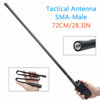 Picture of 72CM/28.3 Inch ABBREE Foldable CS Tactical Antenna SMA-Male Dual Band VHF UHF 144/430Mhz for Yaesu FT-70DR TYT MD-380 Wouxun KG-UV8E 9D Plus Ham Two Way Radio