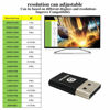 Picture of FUERAN DP - DisplayPort HDMI/DVI/VGA Display Emulator EDID Emulator Plug (fit Headless 2560x1600@30Hz)-2Pack