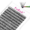 Picture of Individual Lashes Large Tray D Curl Lash Clusters 10D 20D 30D 40D Individual Lash Extensions Cluster Lashes Lash Extension Supplies Eyelash Clusters (30D-0.07D, 16mm)