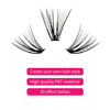 Picture of Individual Lashes Large Tray D Curl Lash Clusters 10D 20D 30D 40D Individual Lash Extensions Cluster Lashes Lash Extension Supplies Eyelash Clusters (30D-0.07D, 16mm)