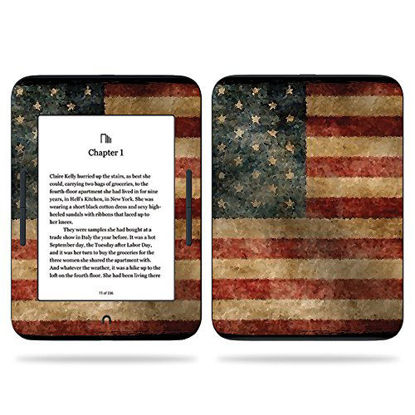 Picture of MightySkins Skin Compatible With Barnes & Noble NOOK GlowLight 3 (2017) - Vintage Flag | Protective, Durable, and Unique Vinyl Decal wrap cover | Easy To Apply, Remove | Made in the USA