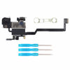 Picture of XtremeAmazing Earspeaker Proximity Ambient Light Sensor Flex Cable Microphone with Brackets and Screwdriver for iPhone X 5.8 inch Phone