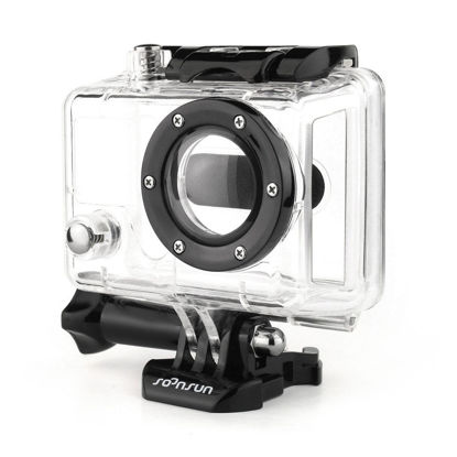 Picture of SOONSUN Side Open Protective Skeleton Housing Case for GoPro HD Hero 1 and GoPro Hero 2 Camera