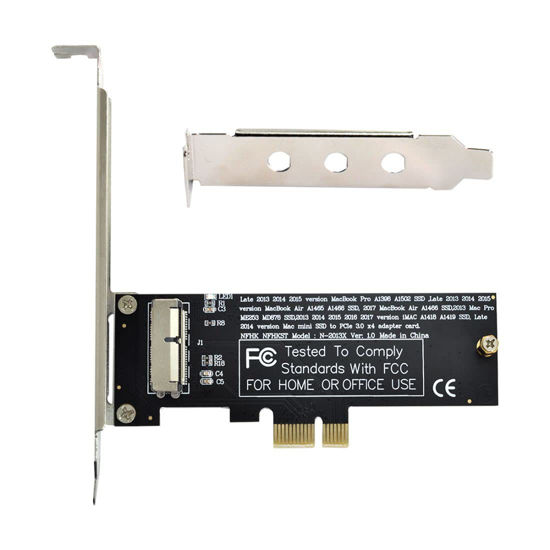 Picture of chenyang CY PCI Express Convert Card PCI-E 1X to 12+16 Pin 2013-2017 Mac Pro Air SSD Convert Card for A1493 A1502 A1465 A1466