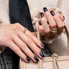 Picture of Gelish Mini Fall Collection: Plaid Reputation (Follow Suit) Black Gel Nail Polish, Black Nail Polish, Nail Gel Polish.3 ounce