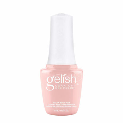 Picture of Gelish MINI All About The Pout Soak-Off Gel Polish, Light Peach Gel Nail Polish, Light Peach Nail Colors, 0.3 oz.